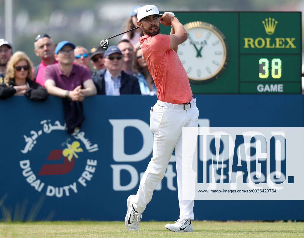 2018 Dubai Duty Free Irish Open, Ballyliffin Golf Club, Co. Donegal 8 7 2018 Erik van Rooyen tees off the 1st Erik van Rooyen tees off the 1st 8 7 2018