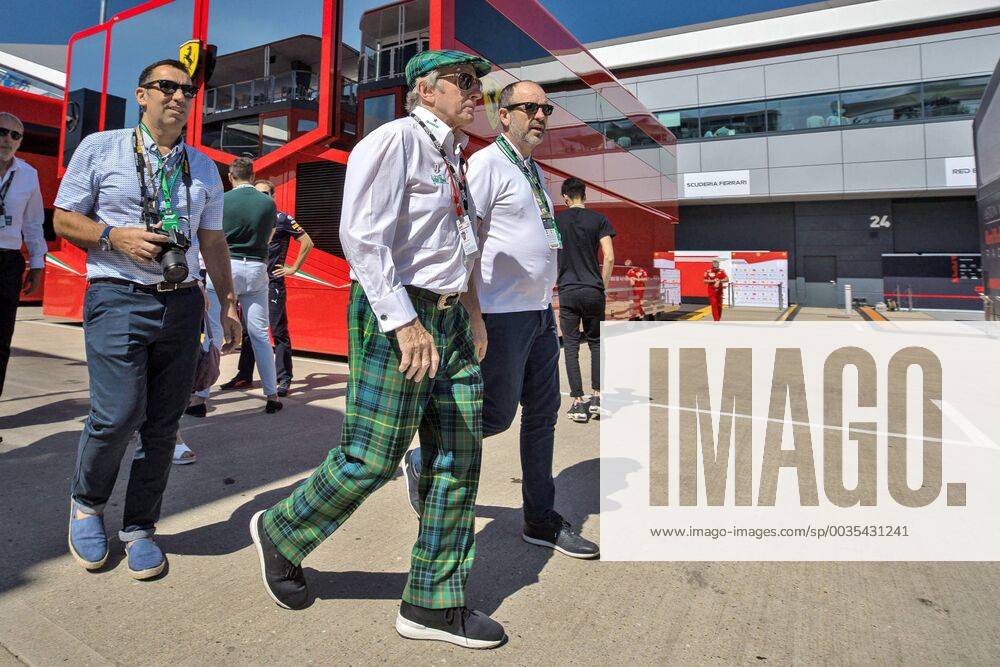 Sir Jackie Stewart Former Formula 1 World Champion GBR FIA Formula 1 Grand Prix of Great Britain Race Silverstone