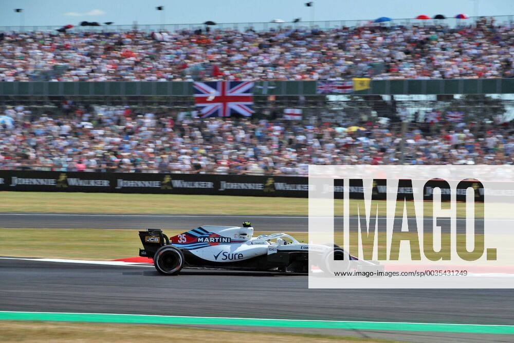 Sergei Sirotkin Williams Martini Racing GBR FIA Formula 1 Grand Prix of Great Britain Race Silverstone