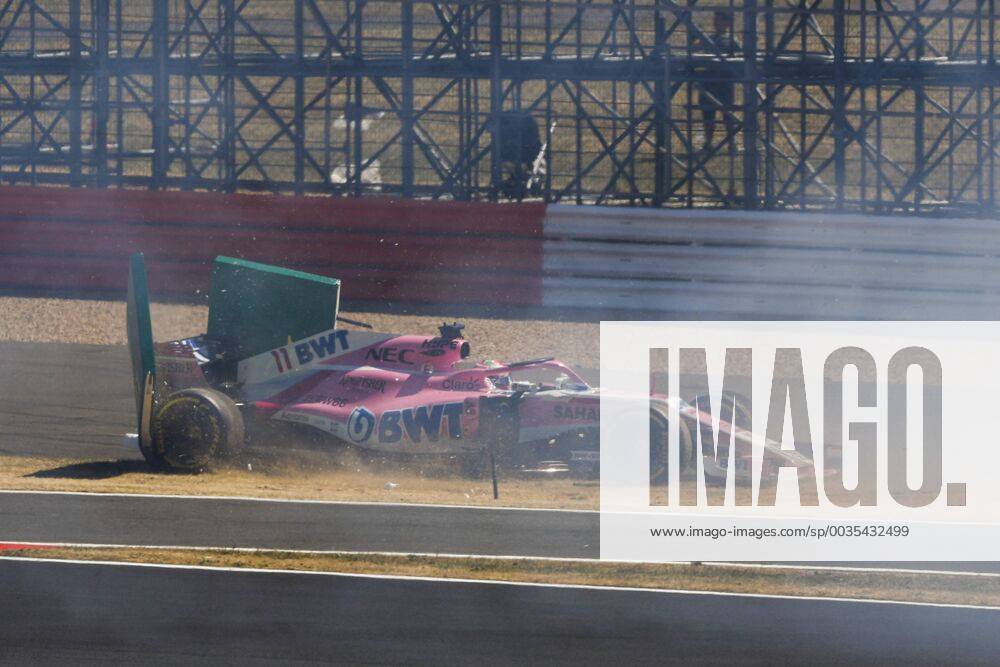 Motorsports: FIA Formula One World Championship WM Weltmeisterschaft 2018, Grand Prix of Great Britain, 11 Sergio Perez (MEX, Sahara Force India F1 Team), Silverstone Great Britain