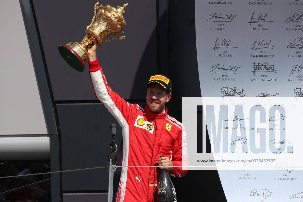 Motorsports: FIA Formula One World Championship WM Weltmeisterschaft 2018, Grand Prix of Great Britain, 5 Sebastian Vettel (GER, Scuderia Ferrari), Silverstone Great Britain