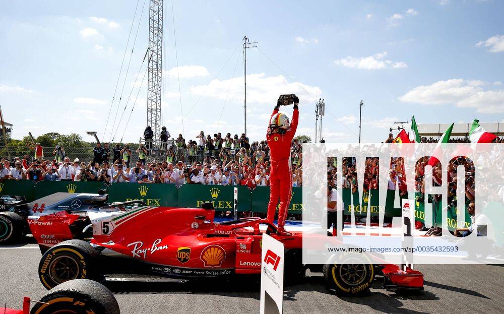 Motorsports: FIA Formula One World Championship WM Weltmeisterschaft 2018, Grand Prix of Great Britain, 5 Sebastian Vettel (GER, Scuderia Ferrari), Silverstone Great Britain