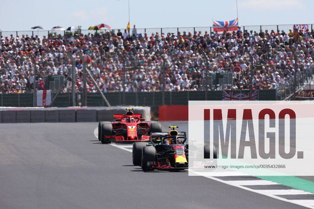 Photo4 LaPresse 08 07 2018 Silverstone, England Grand Prix Formula One England 2018 In the pic: race, Max Verstappen (NED) Red Bull Racing RB14