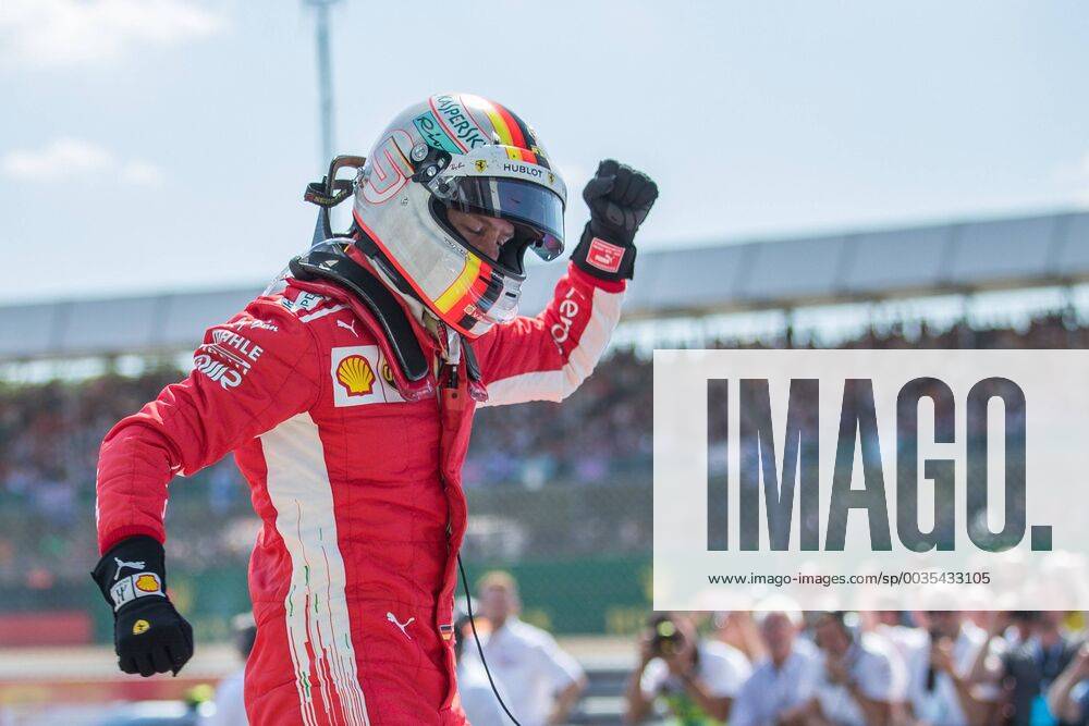 Sebastian Vettel Scuderia Ferrari wins Great Britain Grand Prix GBR FIA Formula 1 Grand Prix of Great Britain Race Silverstone