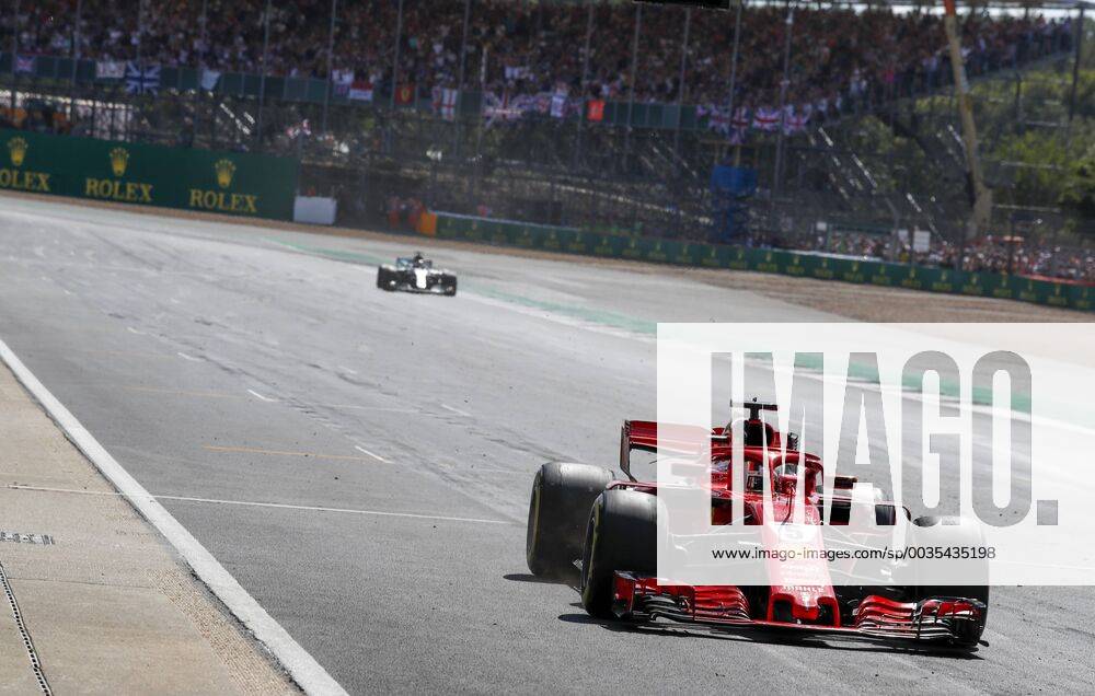 Motorsports: FIA Formula One World Championship WM Weltmeisterschaft 2018, Grand Prix of Great Britain, 5 Sebastian Vettel (GER, Scuderia Ferrari), Silverstone Great Britain