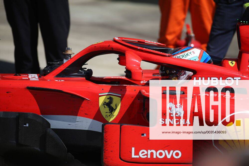 Photo4 LaPresse 08 07 2018 Silverstone, England Grand Prix Formula One England 2018 In the pic: race Parc ferme Kimi Raikkonen (FIN) Scuderia Ferrari SF71H
