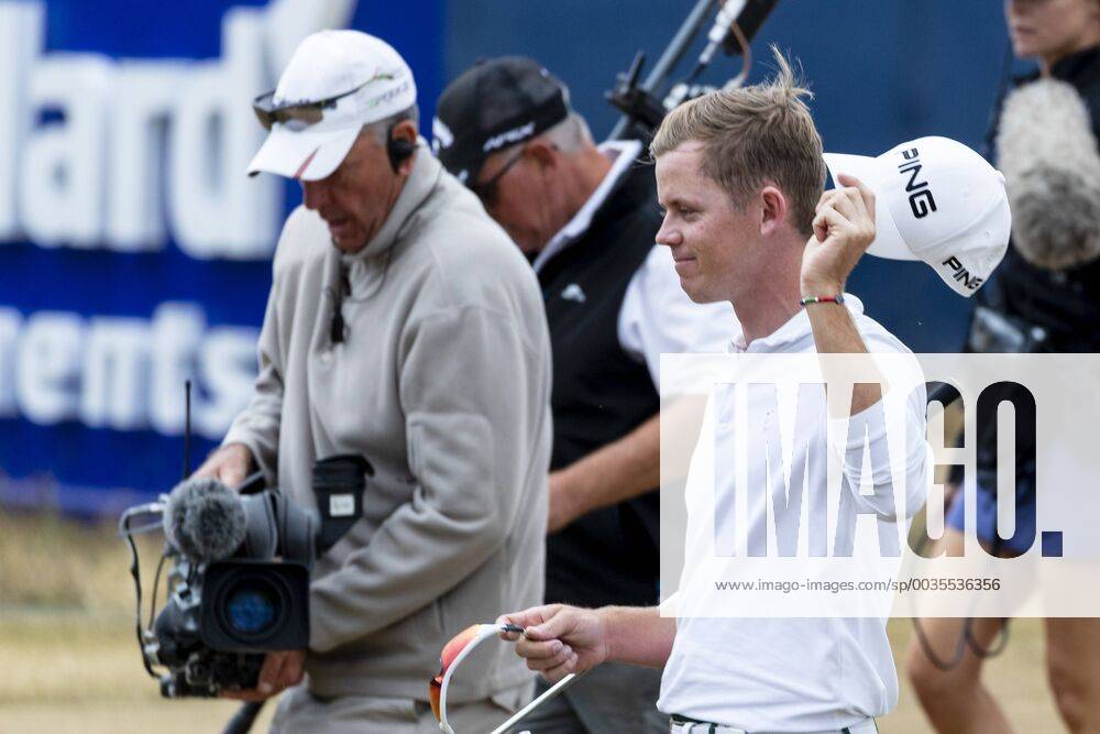 15th July 2018, Gullane Golf Club, Gullane, Scotland; Aberdeen Investments Scottish Open Golf, 4th round; Brandon Stone walk down the 18th fairway as he headed for a closing round 60 ActionPlus12048154 AlanxRennie