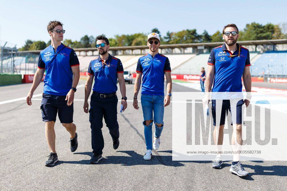 Pierre Gasly Scuderia Toro Rosso visits the track Grand Prix of Germany 2018 Motorsport Formula 1 19 07 2018 Grand Prix of Germany 2018 Motorsport Formula 1 19 07 2018 Hockenheim