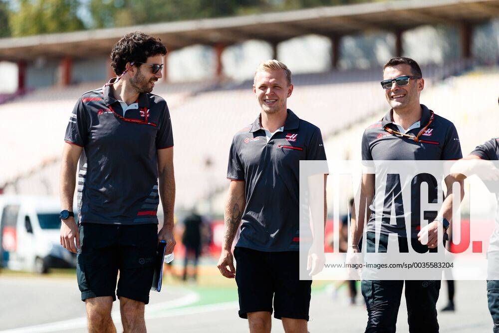Kevin Magnussen Haas F1 team visits the track with team members Grand Prix of Germany 2018 Motorsport Formula 1 19 07 2018 Grand Prix of Germany 2018 Motorsport Formula 1 19 07 2018 Hockenheim