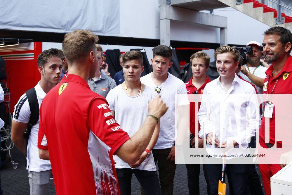 Motorsports: FIA Formula One World Championship WM Weltmeisterschaft 2018, Grand Prix of Germany, 5 Sebastian Vettel (GER, Scuderia Ferrari), Hockenheim Germany
