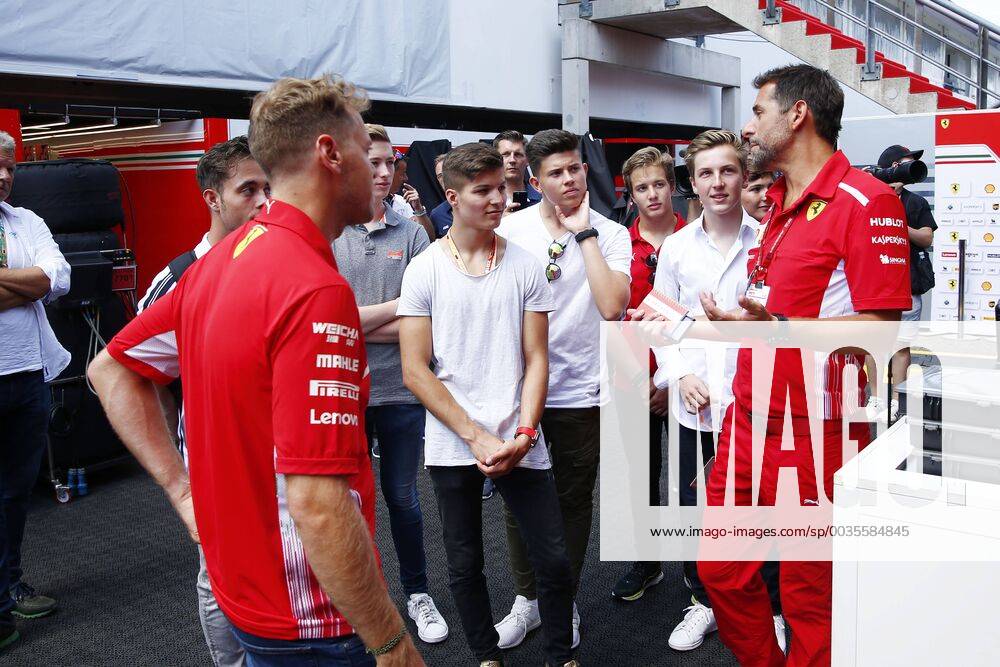 Motorsports: FIA Formula One World Championship WM Weltmeisterschaft 2018, Grand Prix of Germany, 5 Sebastian Vettel (GER, Scuderia Ferrari), Hockenheim Germany