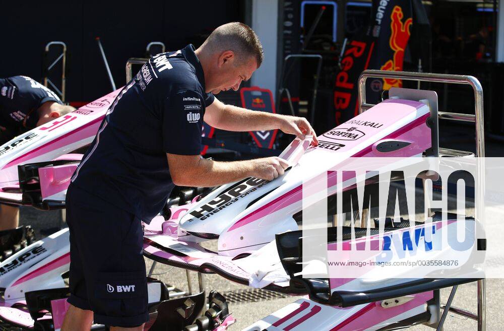 Motorsports: FIA Formula One World Championship WM Weltmeisterschaft 2018, Grand Prix of Germany, Technical detail Hockenheim Germany