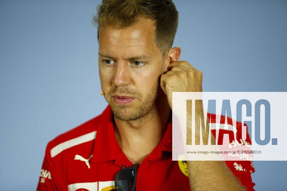 Motorsports: FIA Formula One World Championship WM Weltmeisterschaft 2018, Grand Prix of Germany, 5 Sebastian Vettel (GER, Scuderia Ferrari), Hockenheim Germany