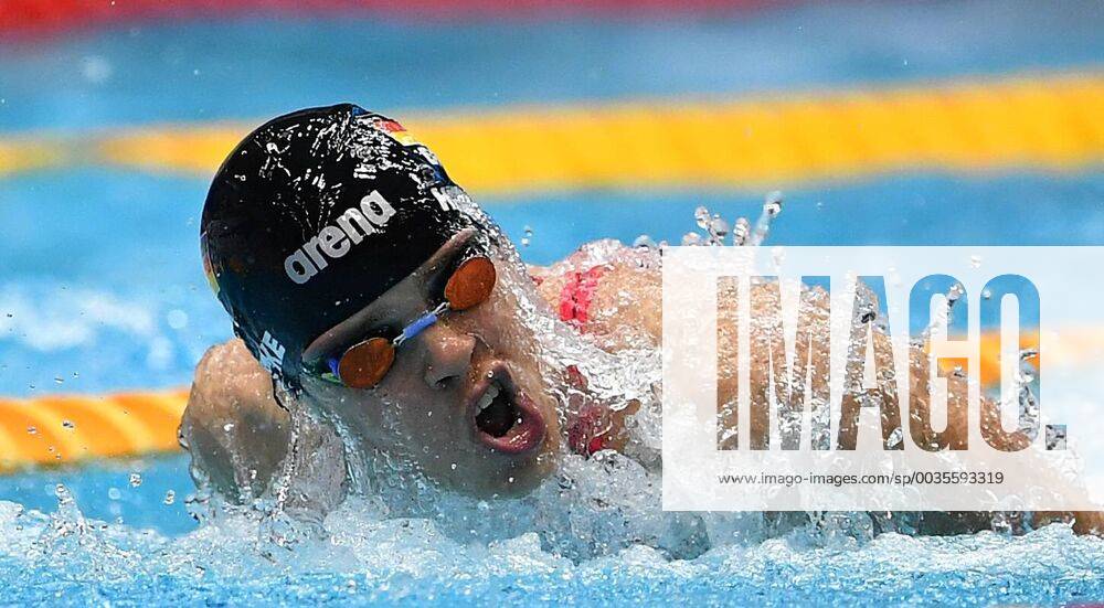 Franziska Hentke SC Magdeburg wins the 200m Butterfly 130 International German Swimming Championships Berlin 2018 swiming Swimming DM International Championships Berlin 19 7 2018 Velodrom