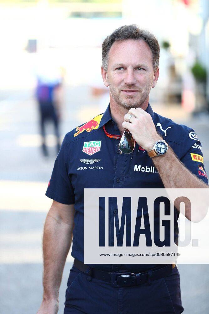 Christian Horner Team Manager Red Bull Racing German Grand Prix 2018 Motorsport Formula 1 20 07 2018 German Grand Prix 2018 Motorsport Formula 1 20 07 2018 Hockenheim