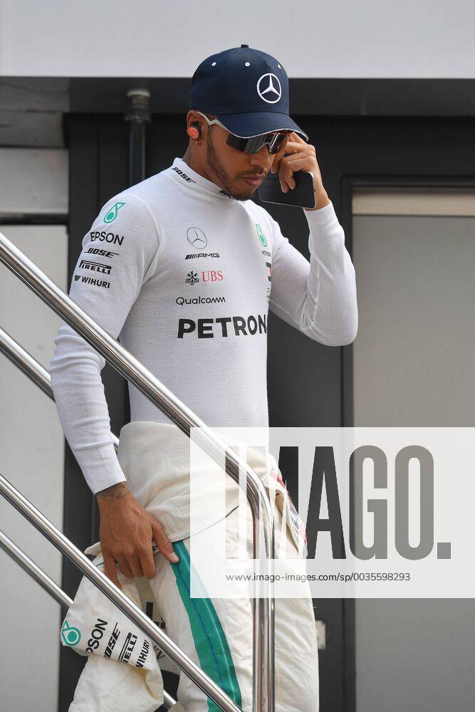Lewis HAMILTON GBR Mercedes AMG Petronas Motorsport action single image trimmed single motive half figure half figure training Formula 1 GP of GermanyGermany Hockenheimring season 2018 on 20 07 2018