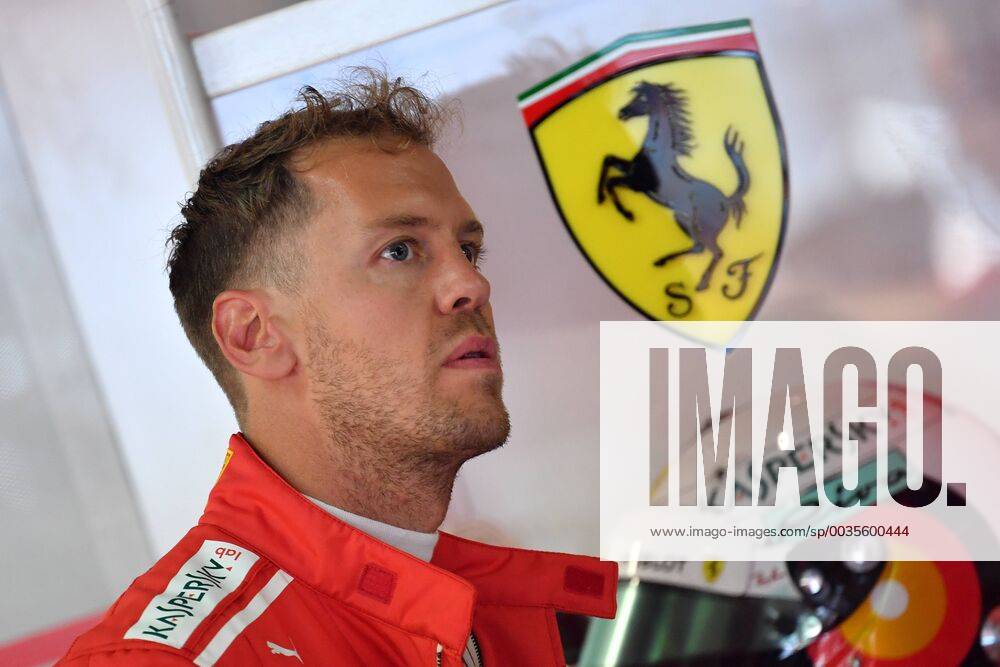 Sebastian VETTEL GER Scuderia Ferrari Action single image single image Portrait Portrait Portrait Training Formula 1 GP of GermanyGermany Hockenheimring season 2018 on 20 07 2018