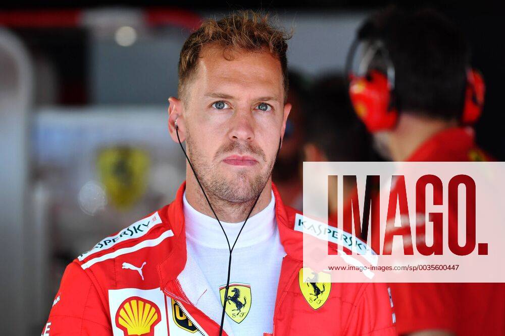 Sebastian VETTEL GER Scuderia Ferrari Action single image single image Portrait Portrait Portrait Training Formula 1 GP of GermanyGermany Hockenheimring season 2018 on 20 07 2018