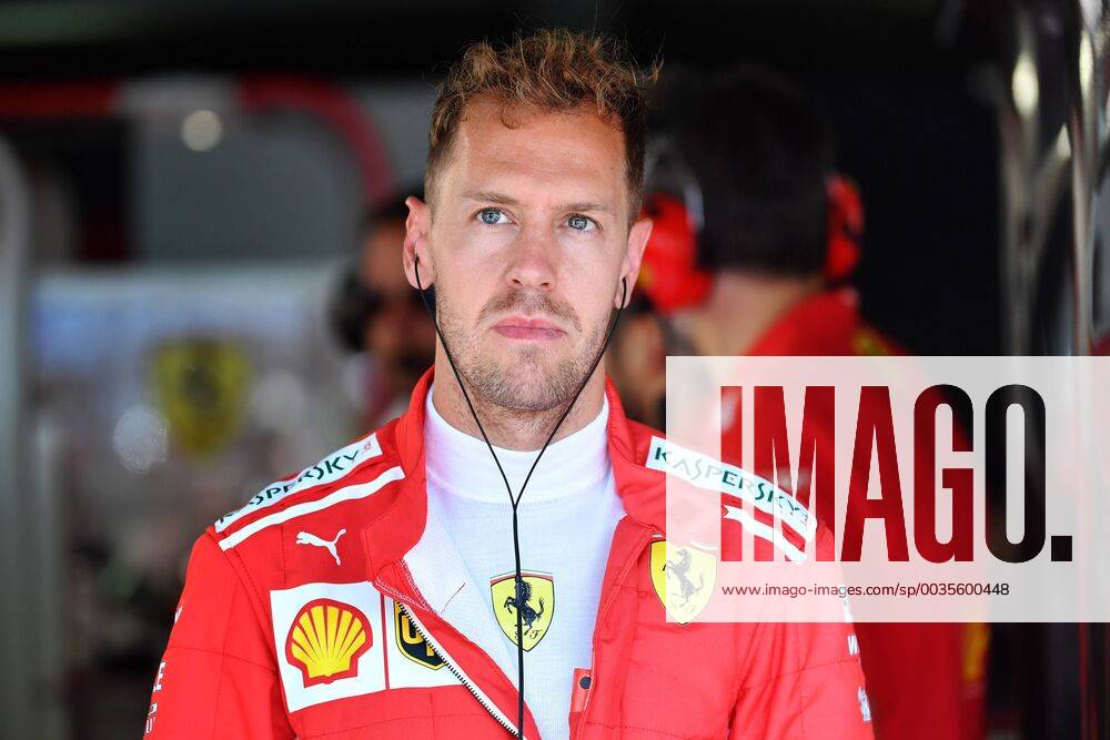 Sebastian VETTEL GER Scuderia Ferrari Action single image single image Portrait Portrait Portrait Training Formula 1 GP of GermanyGermany Hockenheimring season 2018 on 20 07 2018