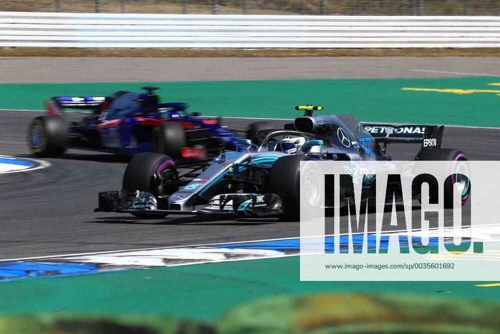 20th July 2018, Hockenheimring, Hockenheim, Germany; German Formula One Grand Prix, Friday free practice; Mercedes AMG Petronas Motorsport, Valtteri Bottas ActionPlus12049031 Octane
