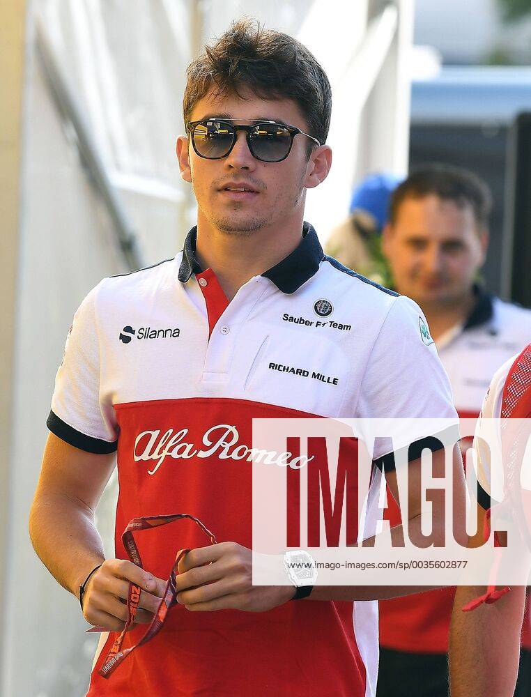 Formula 1 Grand Prix of Germany Grand Prix of Germany 1 Free practice 2018 v l Charles Leclerc Sauber Ferrari Hockenheim