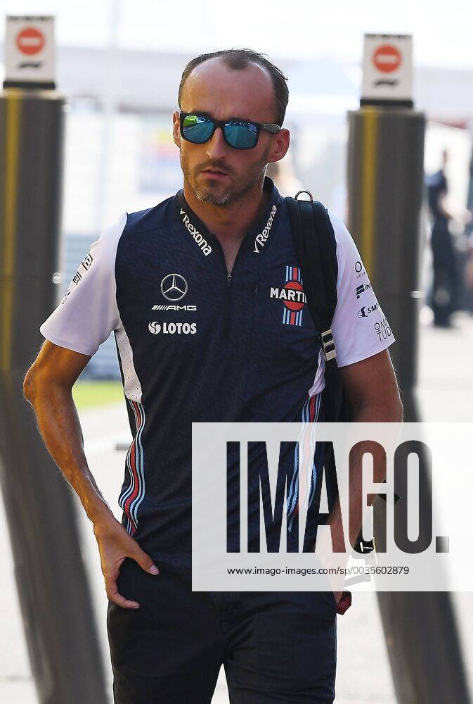 Formula 1 Grand Prix of Germany Grand Prix of Germany 1 Free practice 2018 v l Robert Kubica Williams Martini Racing Hockenheim
