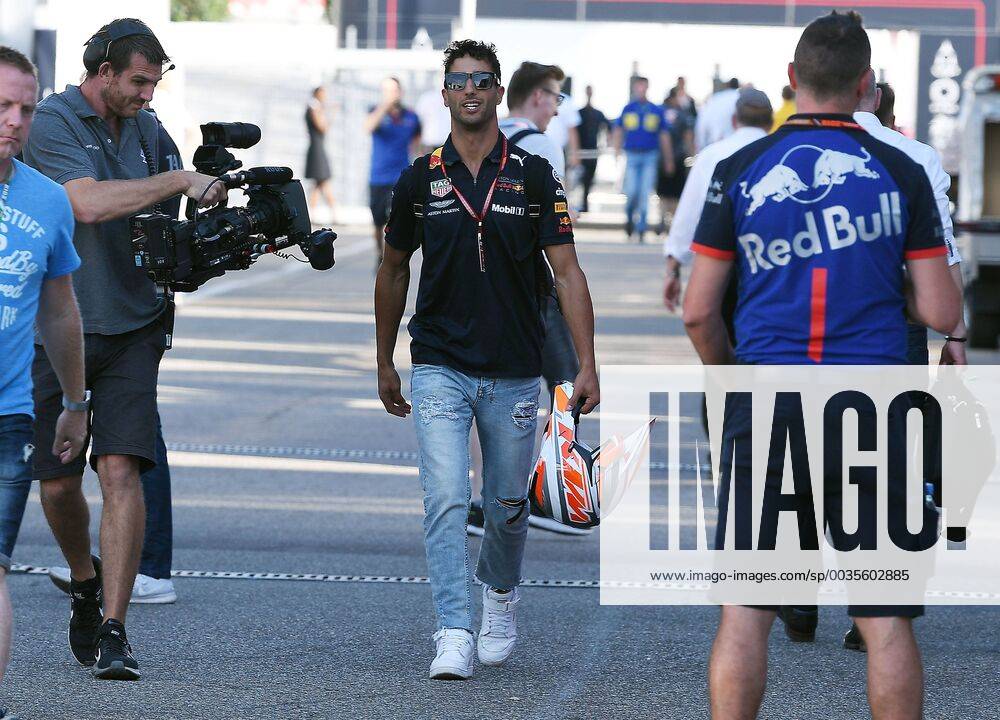 Formula 1 Grand Prix of Germany Grand Prix of Germany 1 Free practice 2018 v l Daniel Ricciardo Red Bull Tag Heuer Hockenheim