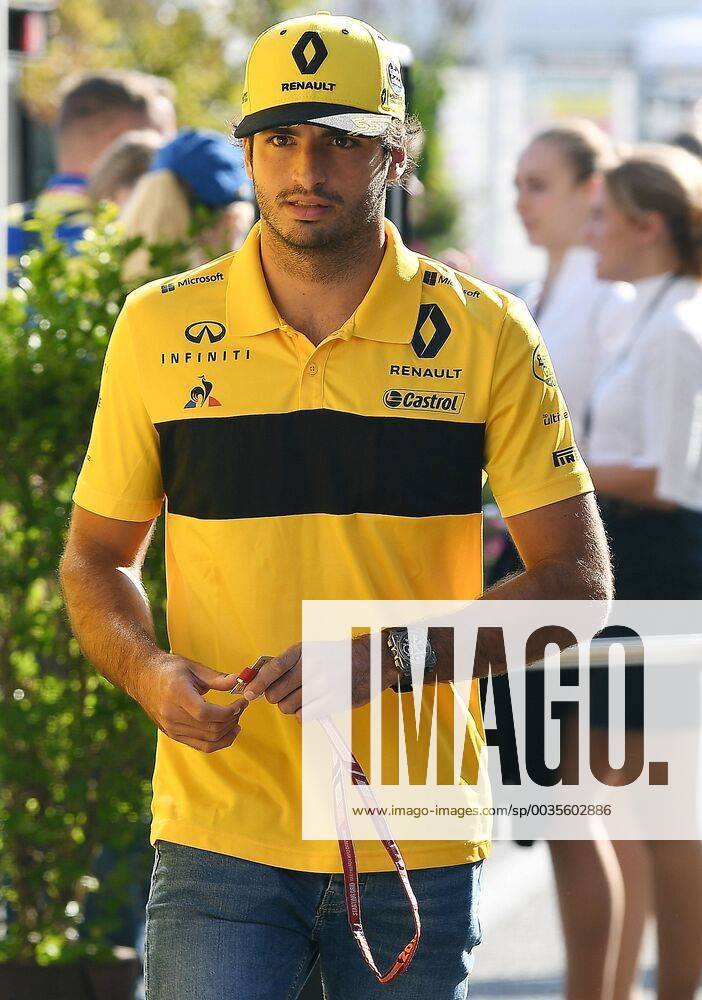 Formula 1 Grand Prix of Germany Grand Prix of Germany 1 Free practice 2018 v l Carlos Sainz jr Renault Hockenheim