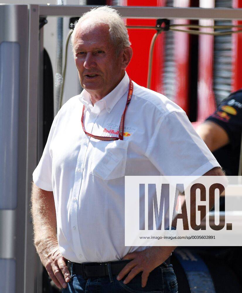 Formula 1 Grand Prix of Germany Grand Prix of Germany 1 Free practice 2018 v Helmut Marko Red Bull Hockenheim