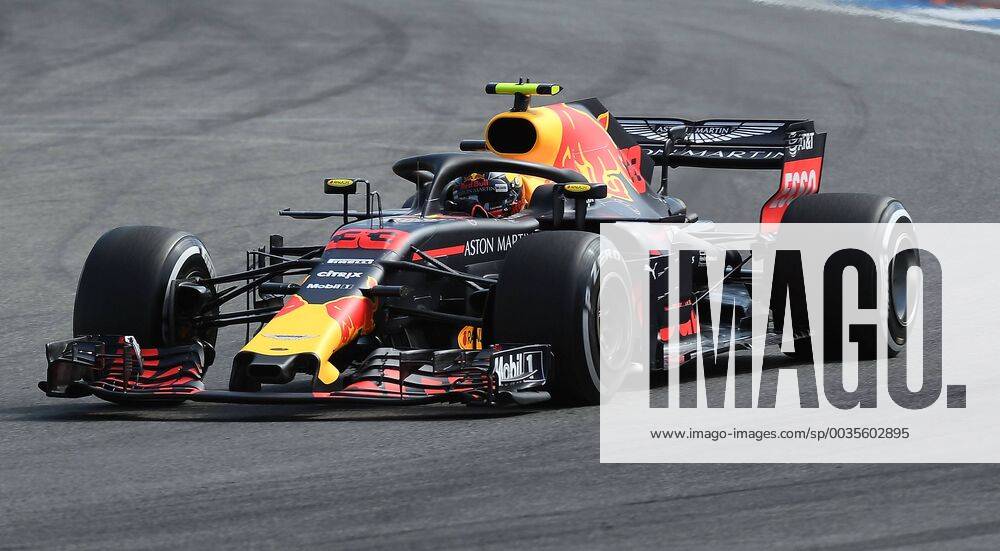 Formula 1 Grand Prix of Germany Grand Prix of Germany 1 Free practice 2018 v l Max Verstappen Red Bull Racing Hockenheim