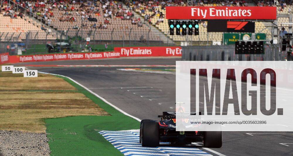 Formula 1 Grand Prix of Germany Grand Prix of Germany 1 Free practice 2018 v l Max Verstappen Red Bull Racing Hockenheim