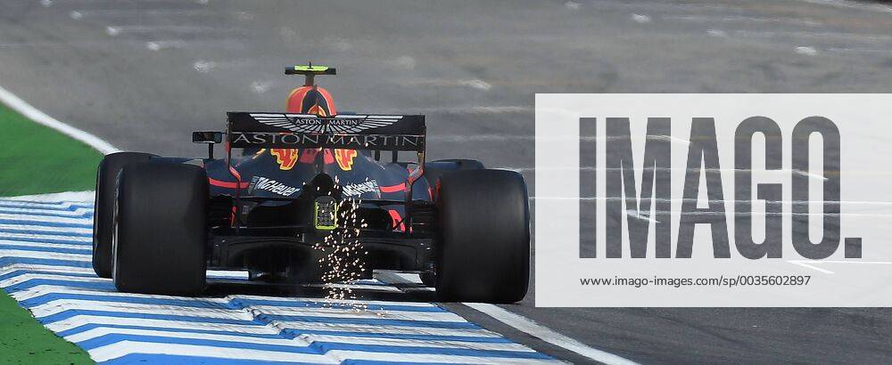 Formula 1 Grand Prix of Germany Grand Prix of Germany 1 Free practice 2018 v l Max Verstappen Red Bull Racing Hockenheim