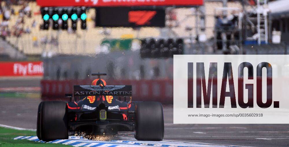 Formula 1 Grand Prix of Germany Grand Prix of Germany 1 Free practice 2018 v l Max Verstappen Red Bull Racing Hockenheim