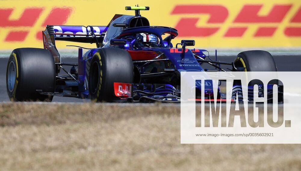 Formula 1 Grand Prix of Germany Grand Prix of Germany 1 Free practice 2018 v l Pierre Gasly Toro Rosso Honda Hockenheim