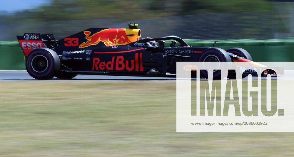 Formula 1 Grand Prix of Germany Grand Prix of Germany 1 Free practice 2018 v l Max Verstappen Red Bull Racing Hockenheim