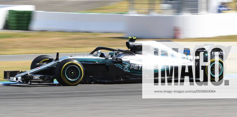 Formula 1 Grand Prix of Germany Grand Prix of Germany 1 Free practice 2018 v l Valtteri Bottas Mercedes AMG Hockenheim