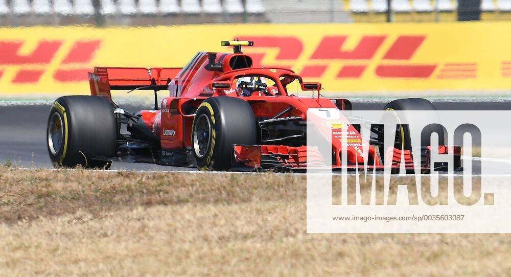 Formula 1 Grand Prix of Germany Grand Prix of Germany 1 Free practice 2018 v l Kimi Raikkonen Ferrari Scuderia Ferrari Hockenheim
