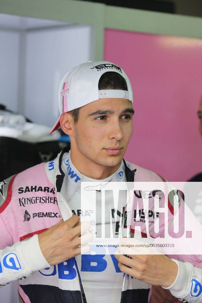 Photo4 LaPresse 20 07 2018 Hockenheimring, Germany Grand Prix Formula One Germany 2018 In the pic:Esteban Ocon (FRA) Sahara Force India F1 VJM11