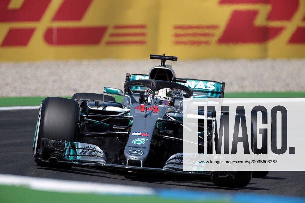 Photo4 LaPresse 20 07 2018 Hockenheimring, Germany Grand Prix Formula One Germany 2018 In the pic: Lewis Hamilton (GBR) Mercedes AMG F1 W09