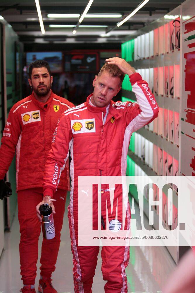 Photo4 LaPresse 20 07 2018 Hockenheimring, Germany Grand Prix Formula One Germany 2018 In the pic:Sebastian Vettel (GER) Scuderia Ferrari SF71H