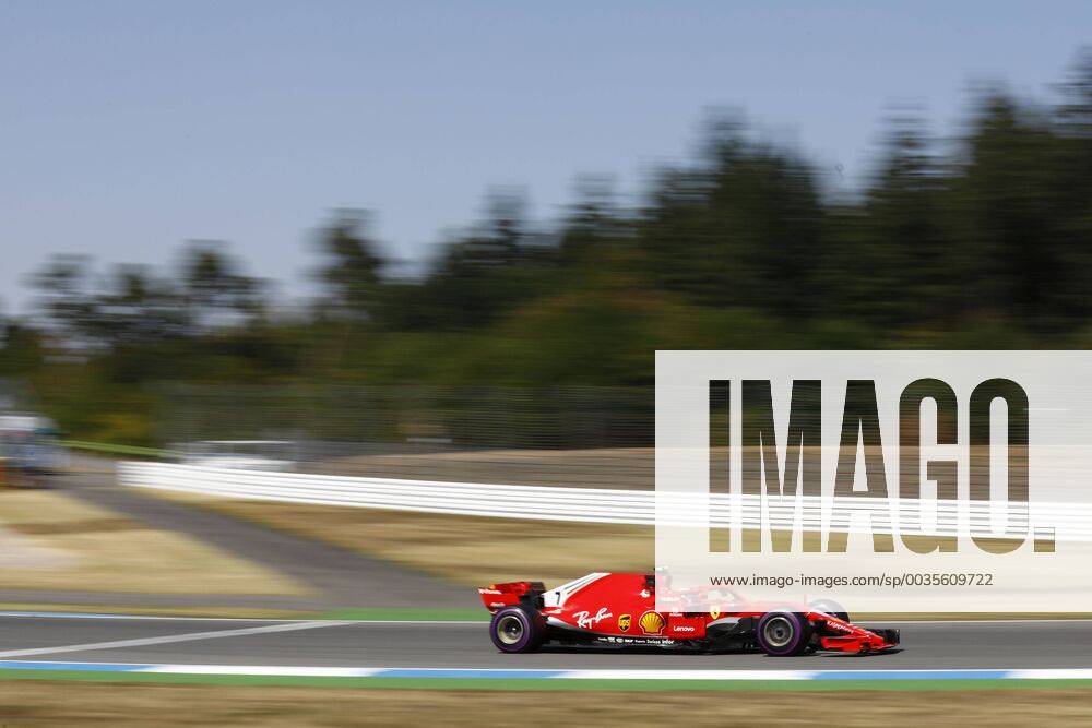 Motorsports: FIA Formula One World Championship WM Weltmeisterschaft 2018, Grand Prix of Germany, 7 Kimi Raikkonen (FIN, Scuderia Ferrari), Hockenheim Germany