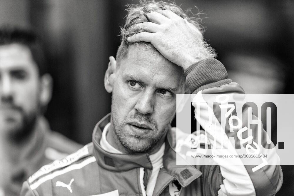 Sebastian Vettel Scuderia Ferrari thoughtfully Grand Prix of Germany 2018 Motorsport Formula 1 20 07 2018 Grand Prix of Germany 2018 Motorsport Formula 1 20 07 2018 Hockenheim