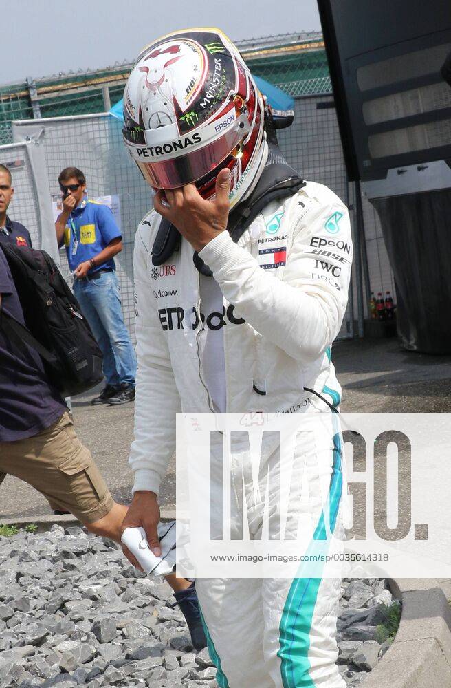 Failure Lewis Hamilton Mercedes Grand Prix Formula 1 GP Germany at Hockenheim 21 07 2018 Photo mspb Thomas Melzer Retirement Lewis Hamilton Formula 1 GP Germany 2018