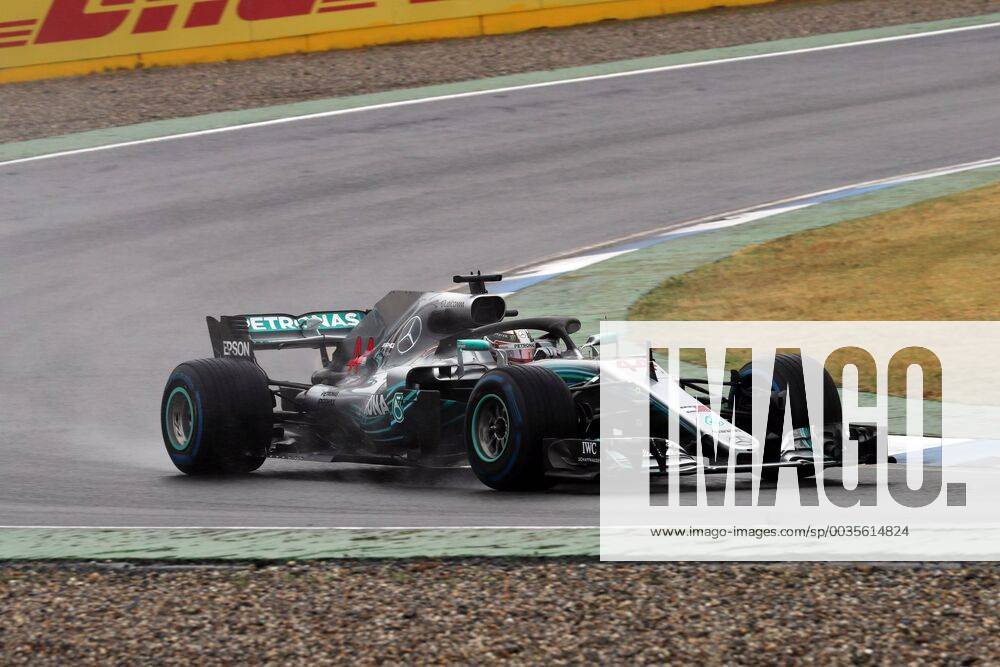 Photo4 LaPresse 21 07 2018 Hockenheimring, Germany Grand Prix Formula One Germany 2018 In the pic: Lewis Hamilton (GBR) Mercedes AMG F1 W09