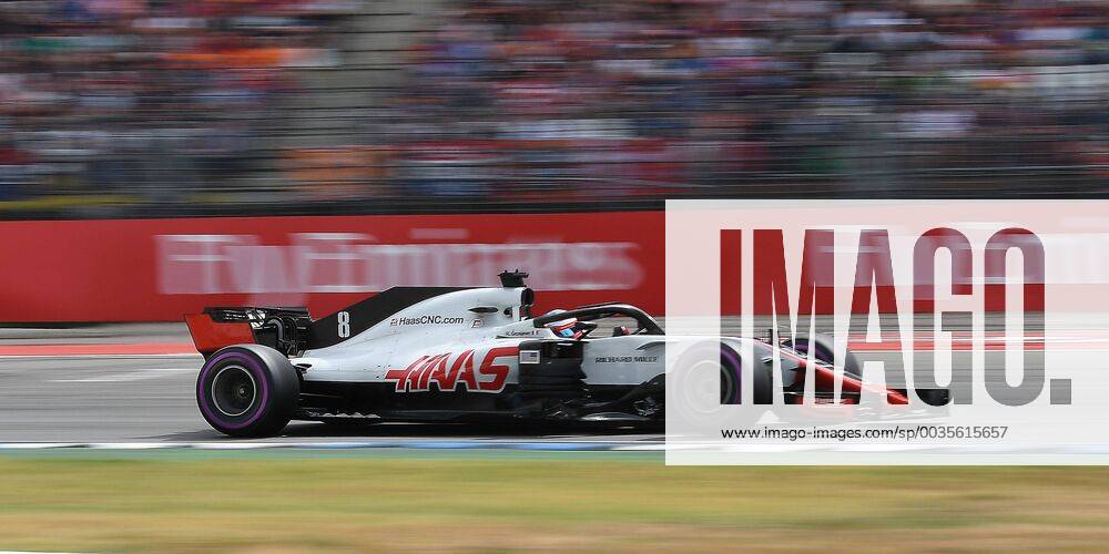 Formula 1 Grand Prix of Germany Grand Prix of Germany Qualifying 2018 v l Romain Grosjean Haas F1 Team Ferrari Hockenheim