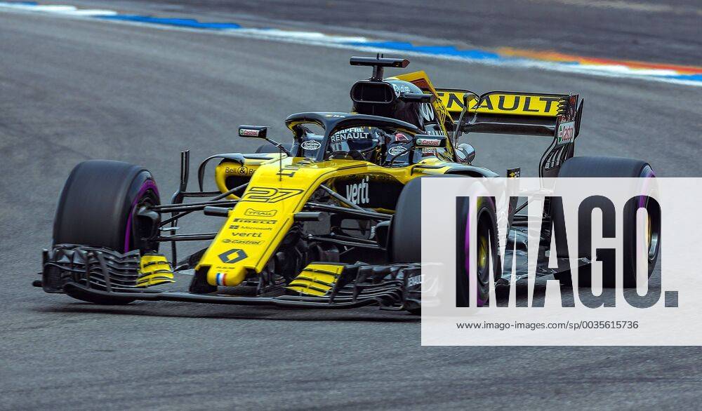 Formula 1 Grand Prix of Germany Grand Prix of Germany Qualifying 2018 v l Nico Hulkenberg Renault Hockenheim