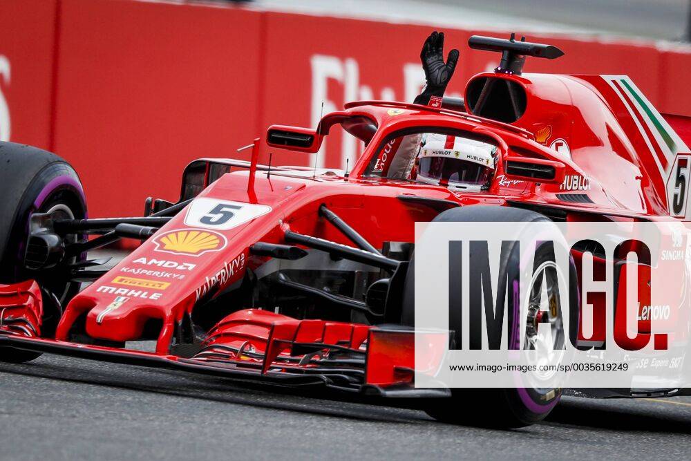 Motorsports: FIA Formula One World Championship WM Weltmeisterschaft 2018, Grand Prix of Germany, 5 Sebastian Vettel (GER, Scuderia Ferrari), Hockenheim Germany