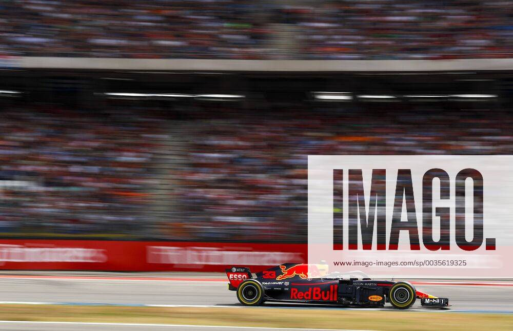 Motorsports: FIA Formula One World Championship WM Weltmeisterschaft 2018, Grand Prix of Germany, 33 Max Verstappen (NLD, Aston Martin Red Bull Racing), Hockenheim Germany
