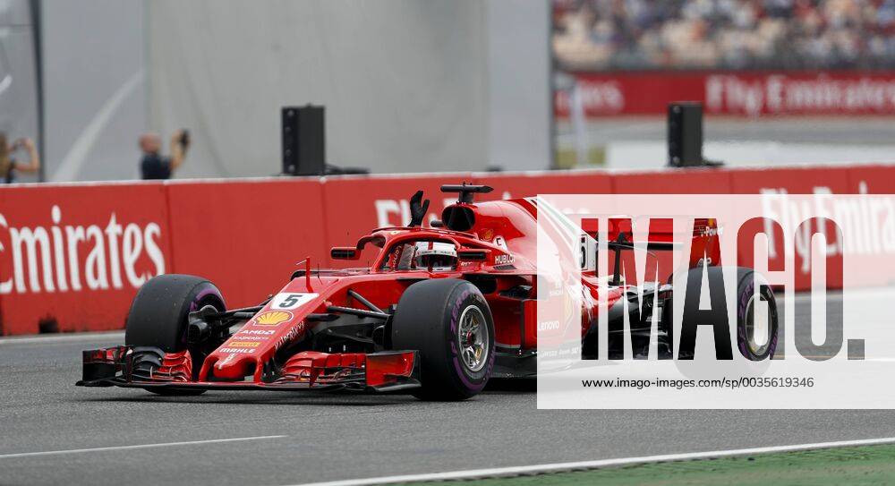 Motorsports: FIA Formula One World Championship WM Weltmeisterschaft 2018, Grand Prix of Germany, 5 Sebastian Vettel (GER, Scuderia Ferrari), Hockenheim Germany