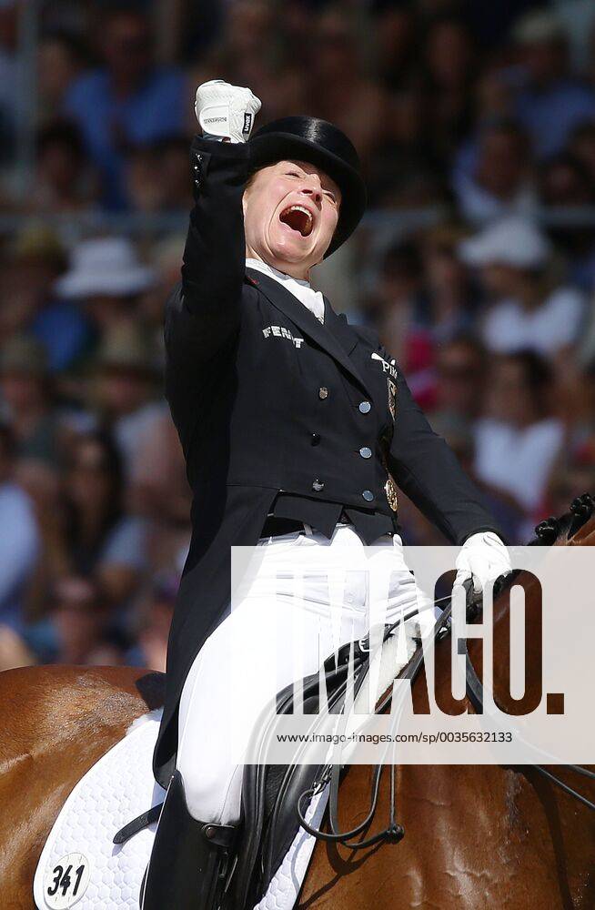 Aachen Riding Dressage Grand Prix Freestyle CDIO Deutsche Bank Prize Grand Prix of Aachen Isabell Werth GER on Emilio